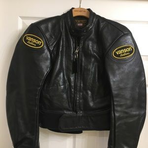 Vanson Leathers Woman’s Motorcycle Jacket